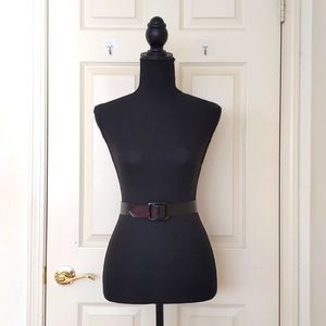 NWOT. Black Patent Leather Belt.